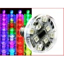 FUN/RGB SMD -E14 -12LED - 24V - 2W