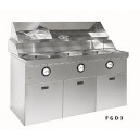 Poudre professionnel dégraissant pour cuve friteuse - 10KG