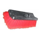 Brosse carrosserie Bi Face Rouge - 25cm